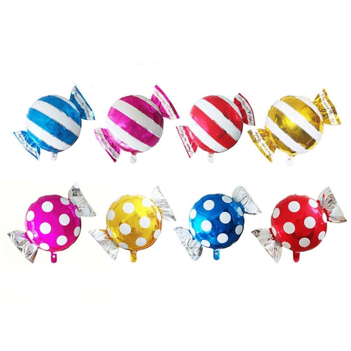 KOMBIUDA Stk Mylar-Ballons Ballons in Bonbonform Süßigkeiten-Party-Luft Geburtstag Luft Süßigkeiten-Helium Süßigkeiten balloons wasser Folien