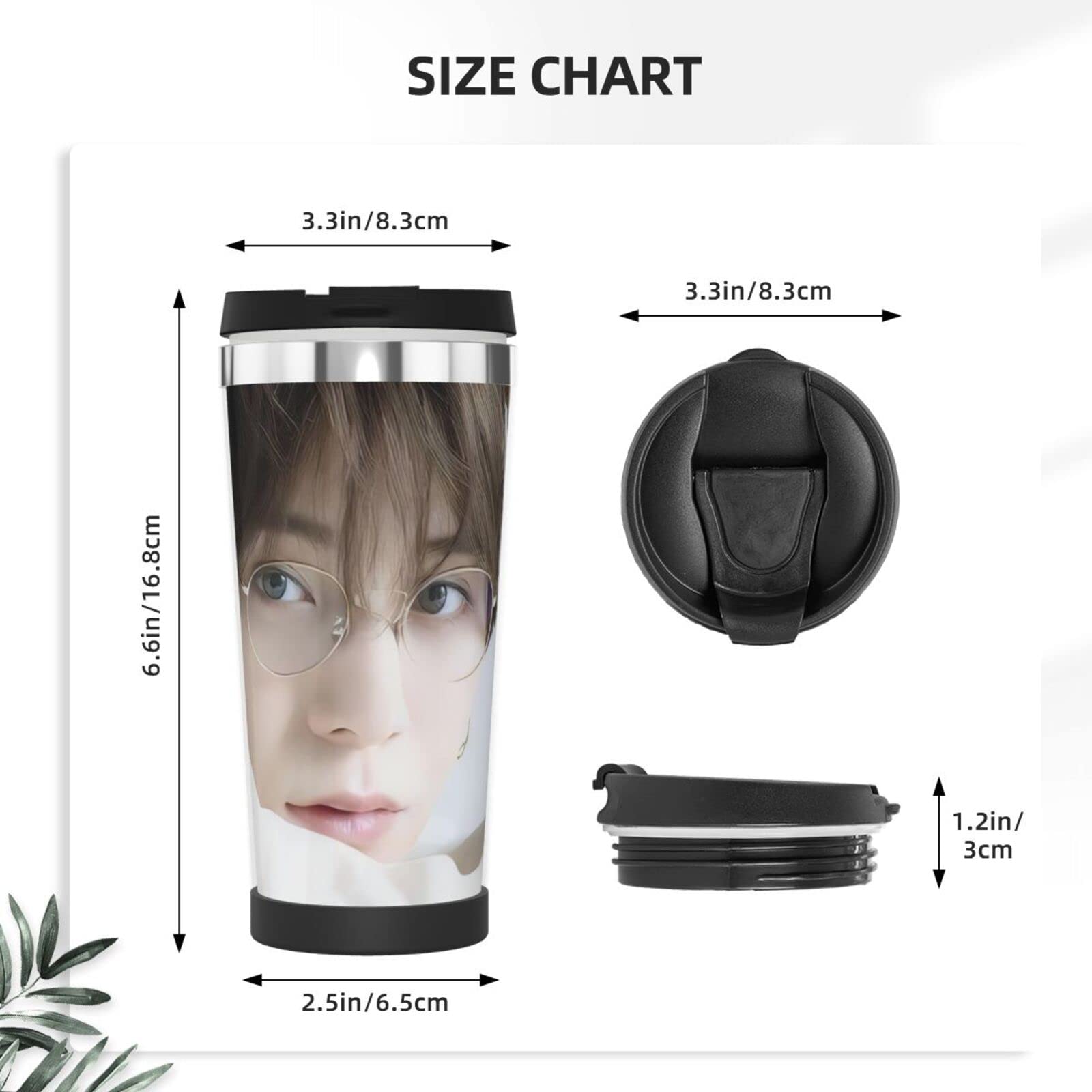 Amazon | YZTAC 山田涼介 ポータブル断熱コーヒーカップ 400ml