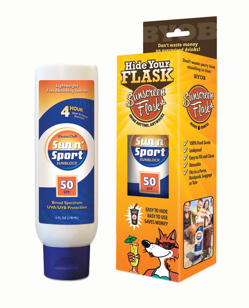 You Can Hide It Sunscreen Flask, Multi