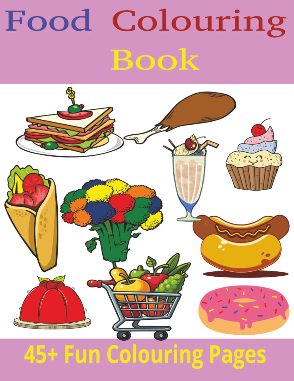 Food colouring book