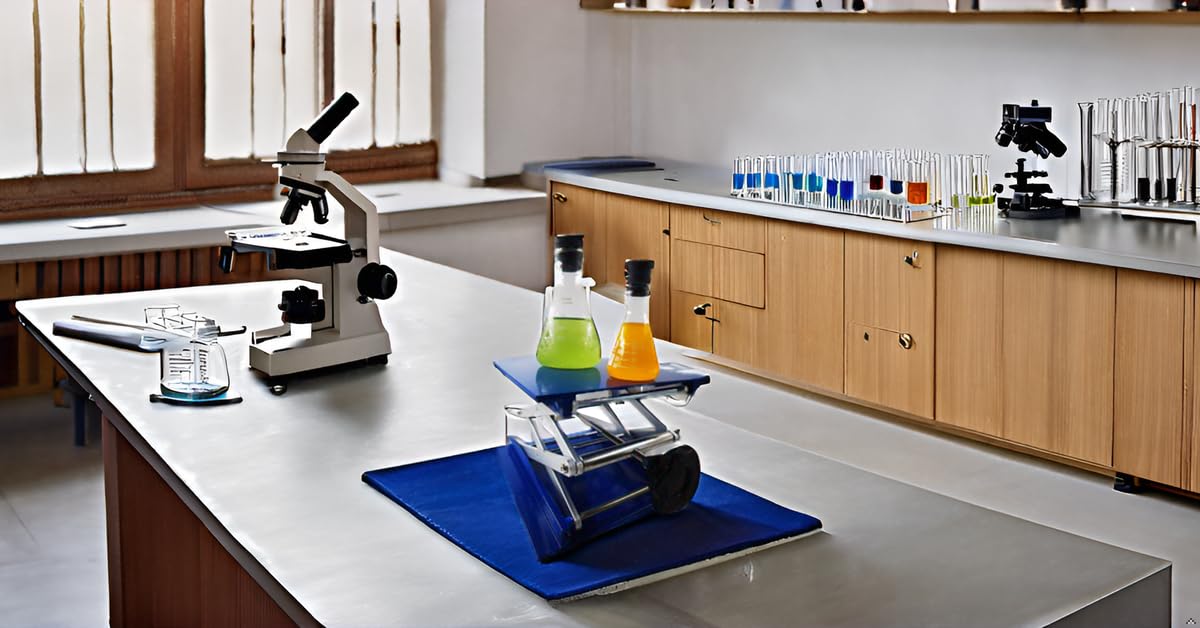 tavolo da laboratorio in ossido di alluminio, utilizzato anche come jack per il sollevamento di router, laser, armadio solito (blu) (200 mm x 200 mm)