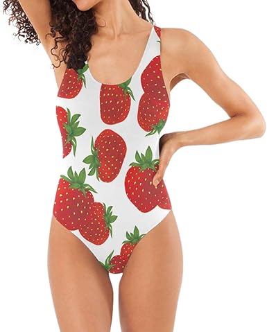 Strawberry one piece swimsuit Outlet
