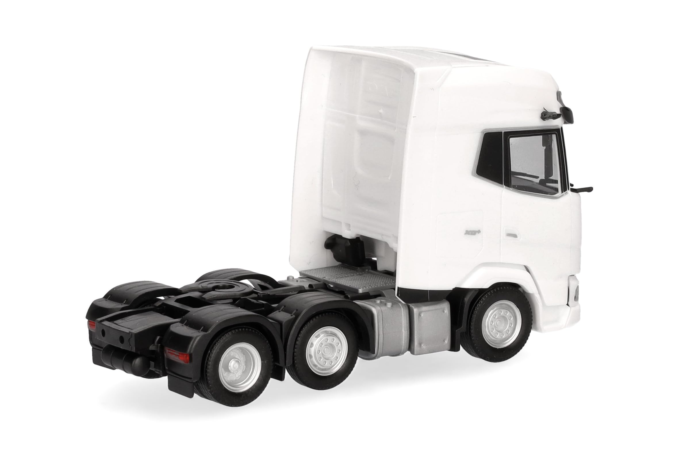 herpa Truck Model DAF XG+ Tractor 3 Axles, White, Miniature in Scale 1:87, Collectible, Made in Germany, Plastic - Image 2