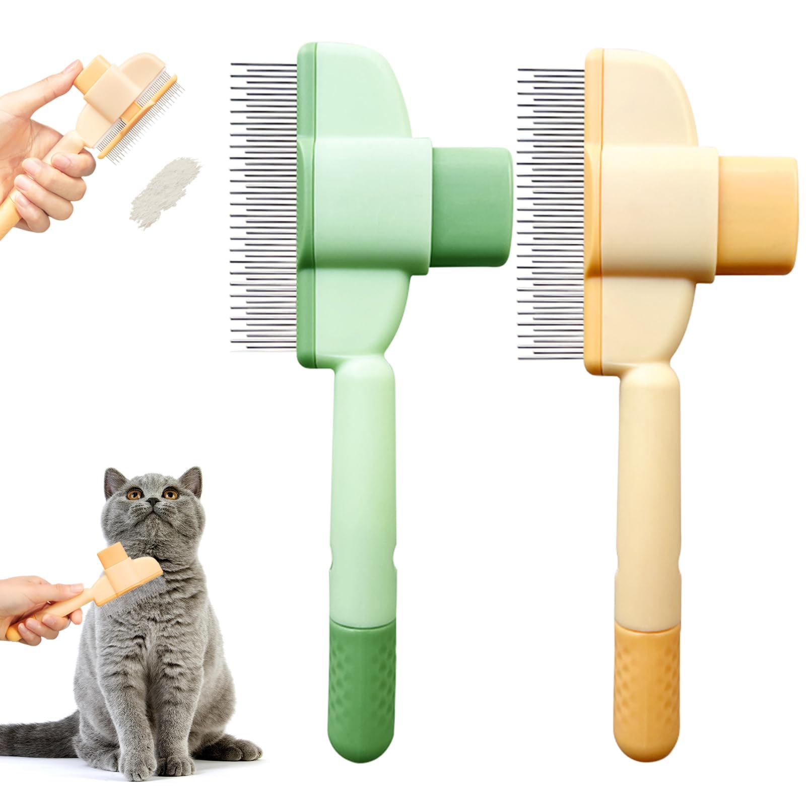 Twinsun Fellblitz-Bürsten (2er-Set)