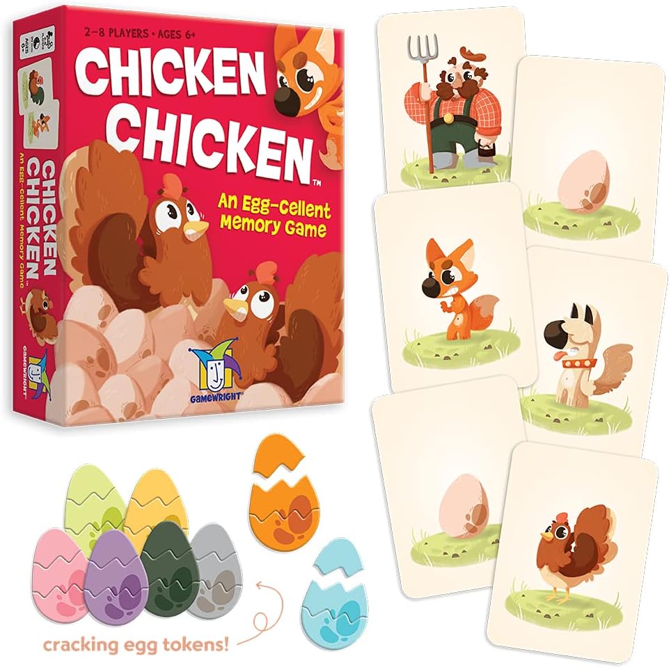 GamewrightChicken Chicken - an Egg-Cellent Memory Card Game