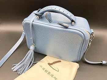 【美品】土屋鞄 クラルテ スウィングミニショルダー バッグ ブルー フリンジ 数量限定色】クラルテ スウィングミニショルダー – ショルダー