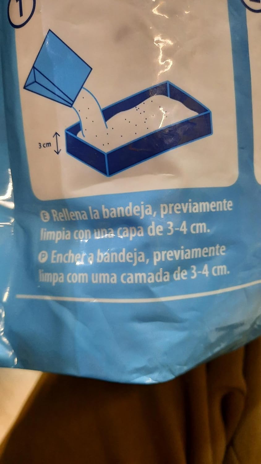 Sabbia di silice di gatto antibatterica Single Premium (confezione da 3 = 12 litri)