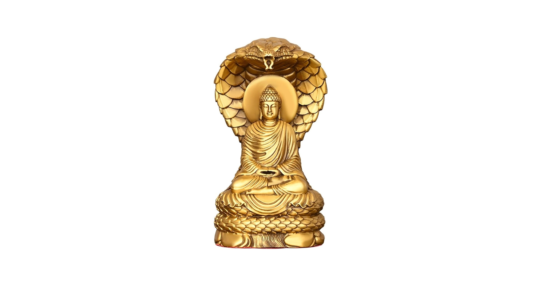 Amazon｜真鍮釈迦牟尼仏像蛇仏装飾品、仏像彫刻工芸品家庭