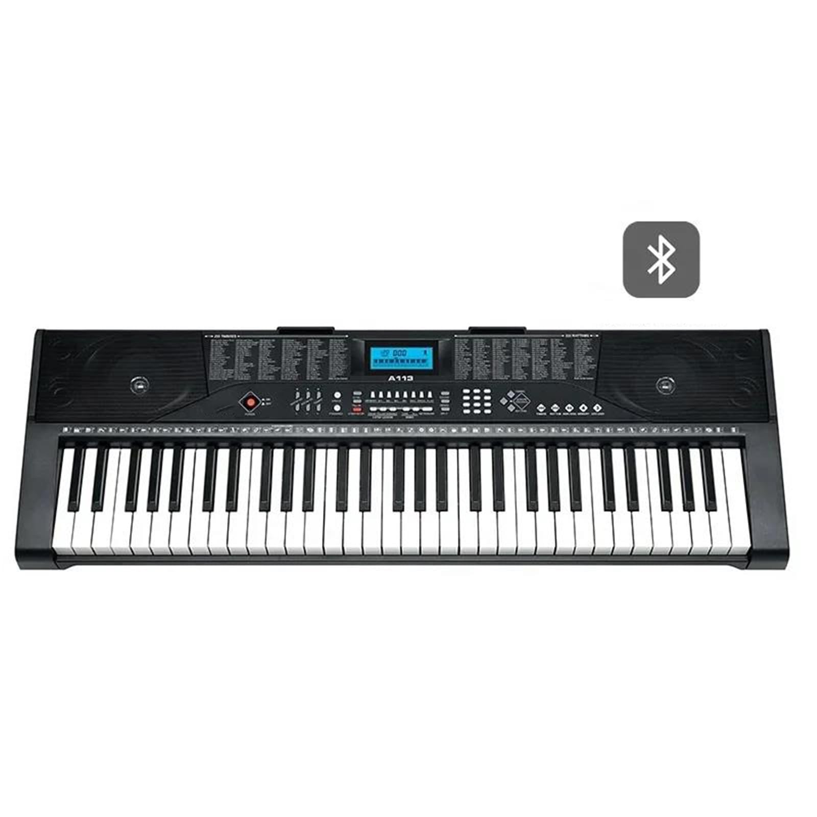 Elektroniczna klawiatura Podstawowy aranżer Instrumenty klawiszowe Wyświetlacz LCD 61 Klawiszy Organy elektroniczne z perkusją Pięć oktaw