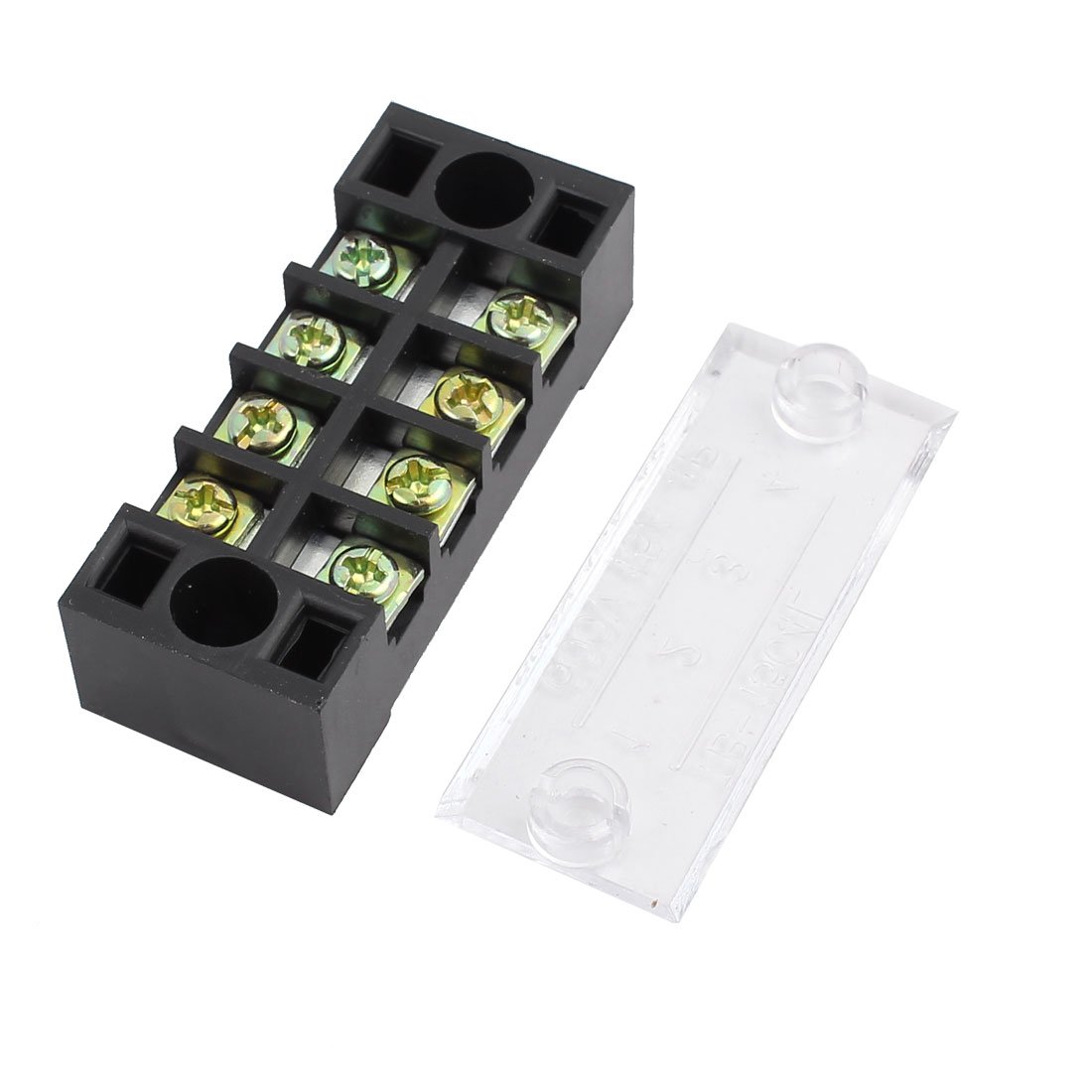Amazon.com: Aexit 20Pcs TB-1504 Terminal Blocks 600V 15A 4P Dual