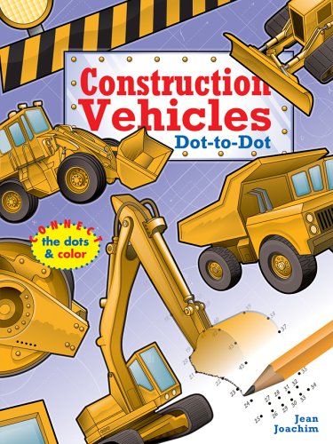 Construction Vehicles Dot-to-dot