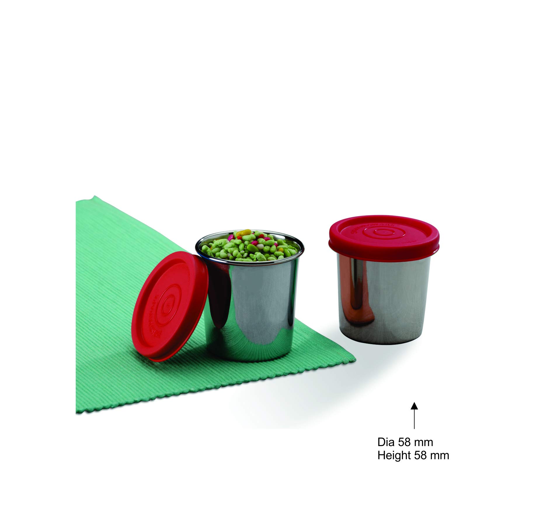 SignoraWare Nano Stainless Steel Containers - Airtight & Leakproof -3 SignoraWare Nano Stainless Steel Containers - Airtight & Leakproof -3