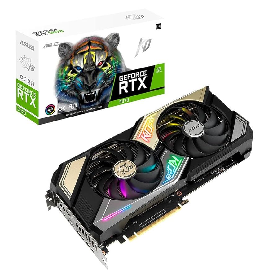 素*ん様 NVIDIA ASUS GeForce RTX3070 8GB DUA Placa de vídeo Nvidia Asus Dual GeForce RTX 30 Series RTX