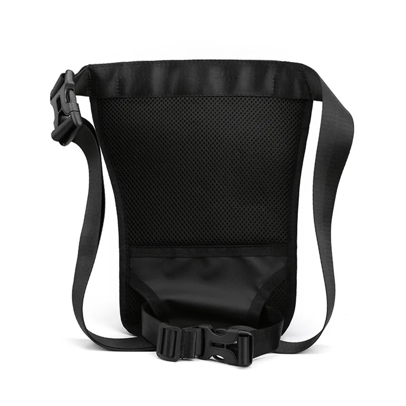 Riñonera de Pierna Riñonera de Nailon for Hombre, Resistente al Agua, for Ciclismo Aire Libre, for Deportes, riñonera, sólida for para Hombre(Gray)