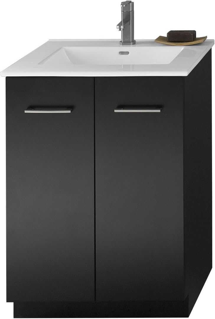 RONBOW Arden 25 inch Eco Friendly Bathroom Vanity Set in Black