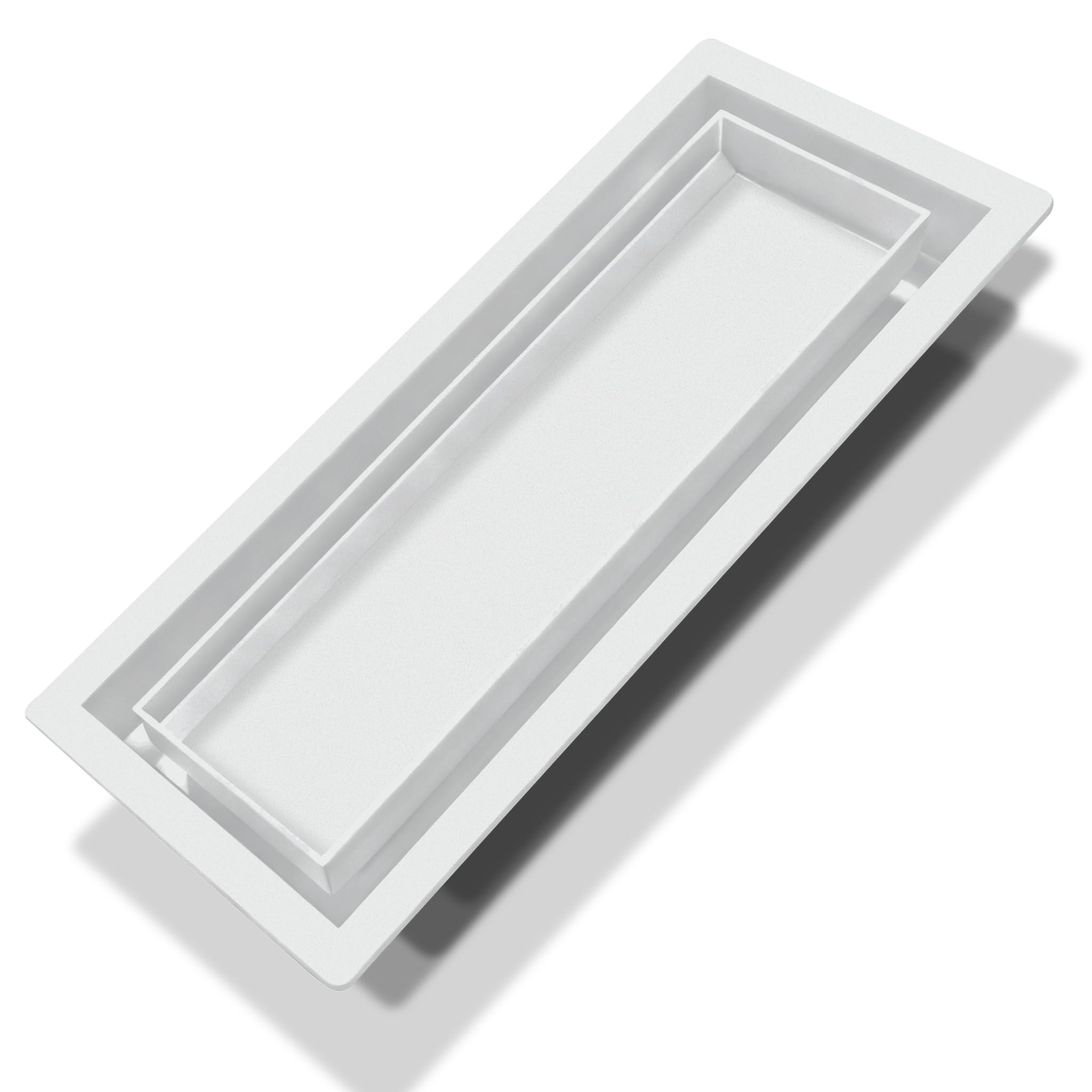 Aérations de sol 4 x 10 en acier - Grille de plancher pour ventilation