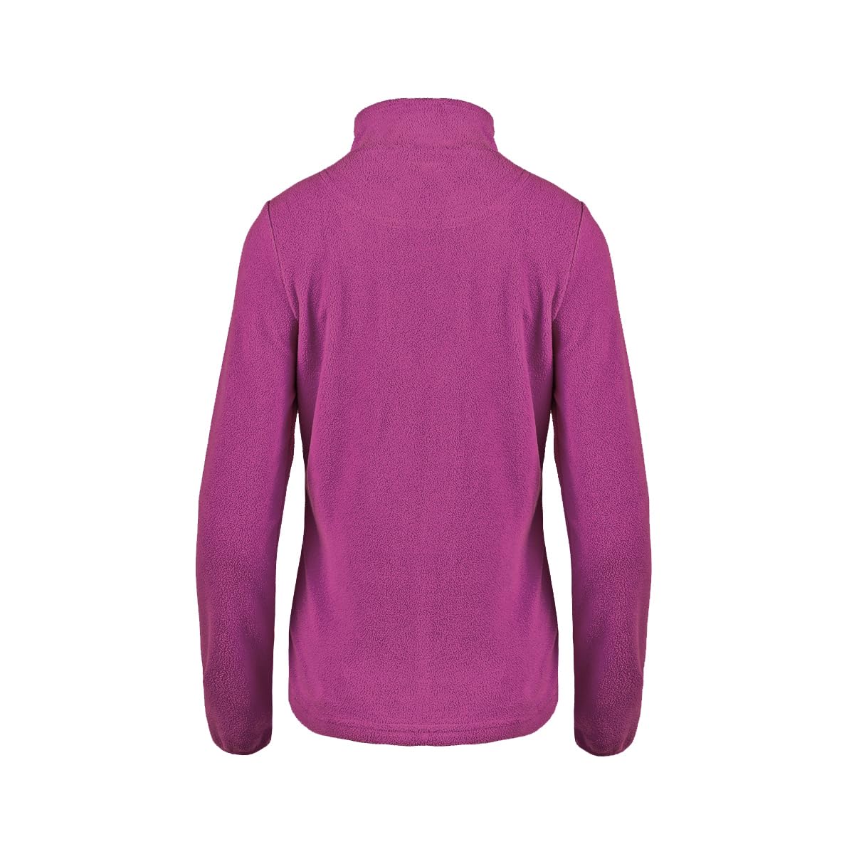 Izas PADRU W Chaqueta de Forro Polar Deportivo para Mujer. Tejido Perchado, Cuello Alto y Bolsillos con Cremallera. Manga Sentada