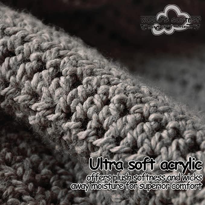 World's Softest Classic Crew Socks - Ultra Soft Socks for Women and Men - 3 Pack - Image 3