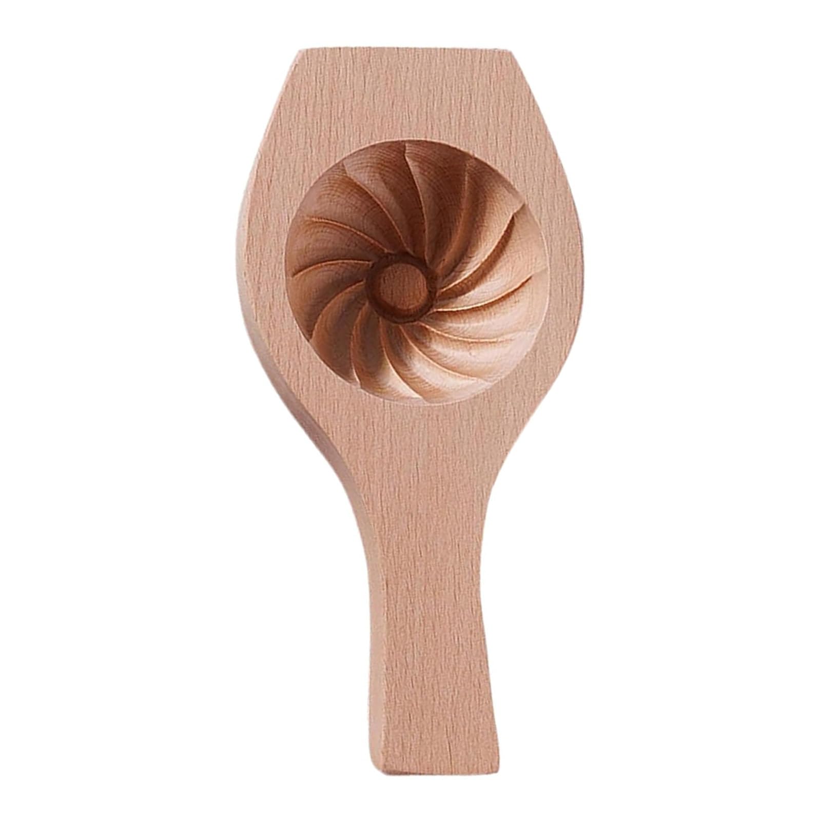 Kalttoy Wooden Baking Molds with Ergonomic Designs for Dough Shaping and Quick Cleaning User Friendly Dumplings Maker