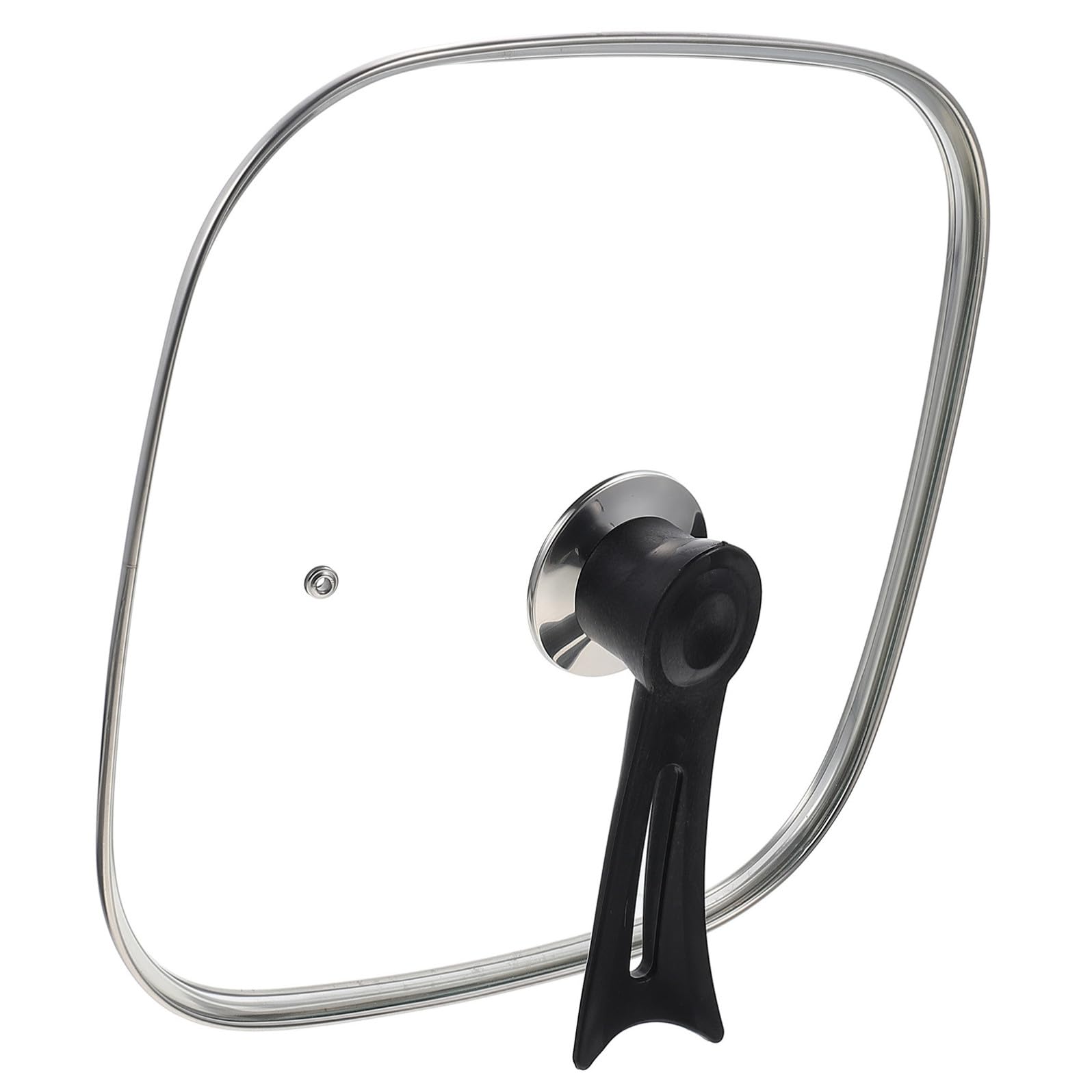 CANIGHT Coperchio per Pentola in Vetro Manico Antiscottatura e Design Ergonomico, Resistente in Acciaio Inox, per Uso Domestico e Ristoranti