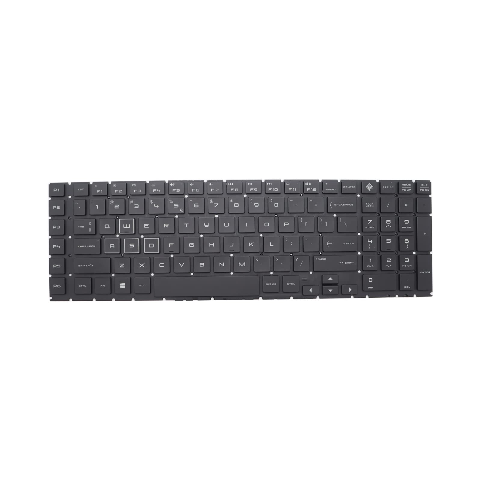 Amazon | RGB カラフル バックライト付きキーボード HP Omen 17-CB 17