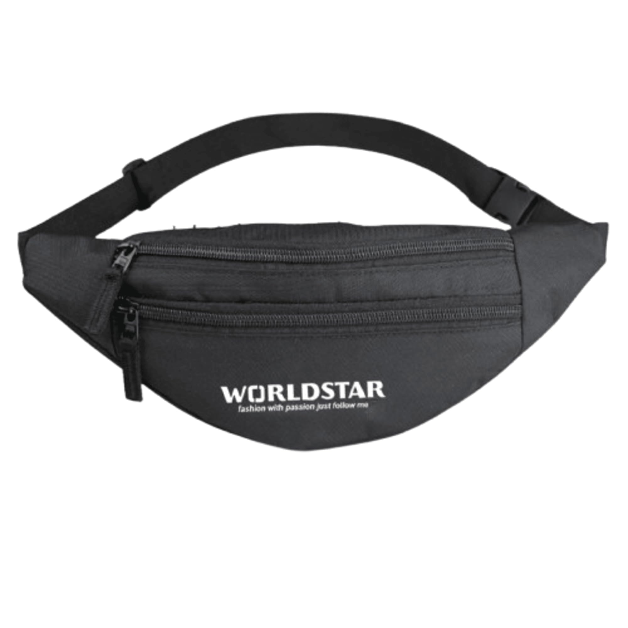 Roxx Waist Bag – Compact, Lightweight, and Practical Belt Bag for Travel & Sports (Black)-image-43