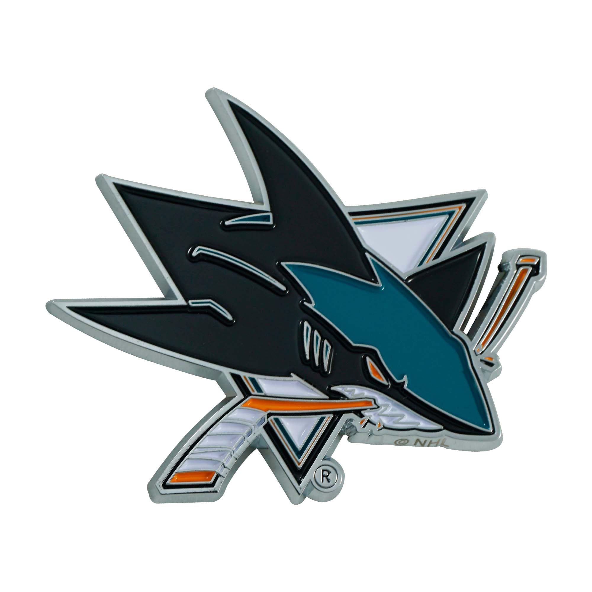 FANMATS NHL San Jose Sharks Color Emblemcolor Emblem, Team Colors, One Sized,25088