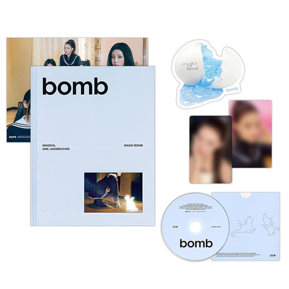ILLIT - 3rd Mini Album [bomb] (MAGIC BOMB ver.) Lenticular