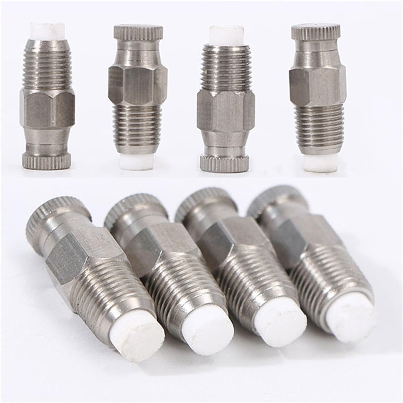 Boquillas de nebulización Cabezales de repuesto de acero inoxidable con filtro for sistema de refrigeración exterior, pulverizador de atomización de alta presión for césped de patio, 1/8" NPT(50