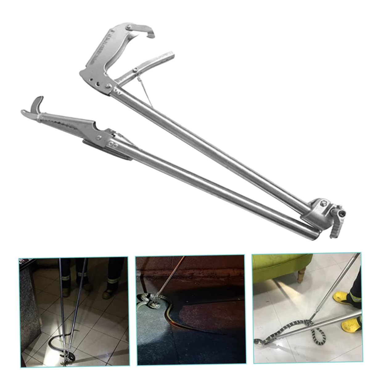 Pinza Per Anguille in Acciaio Inossidabile Antiscivolo Spessa, Clip Multifunzione Per Barbecue, Utensile Leggero Portatile Per Cucina e Pesca All’aperto