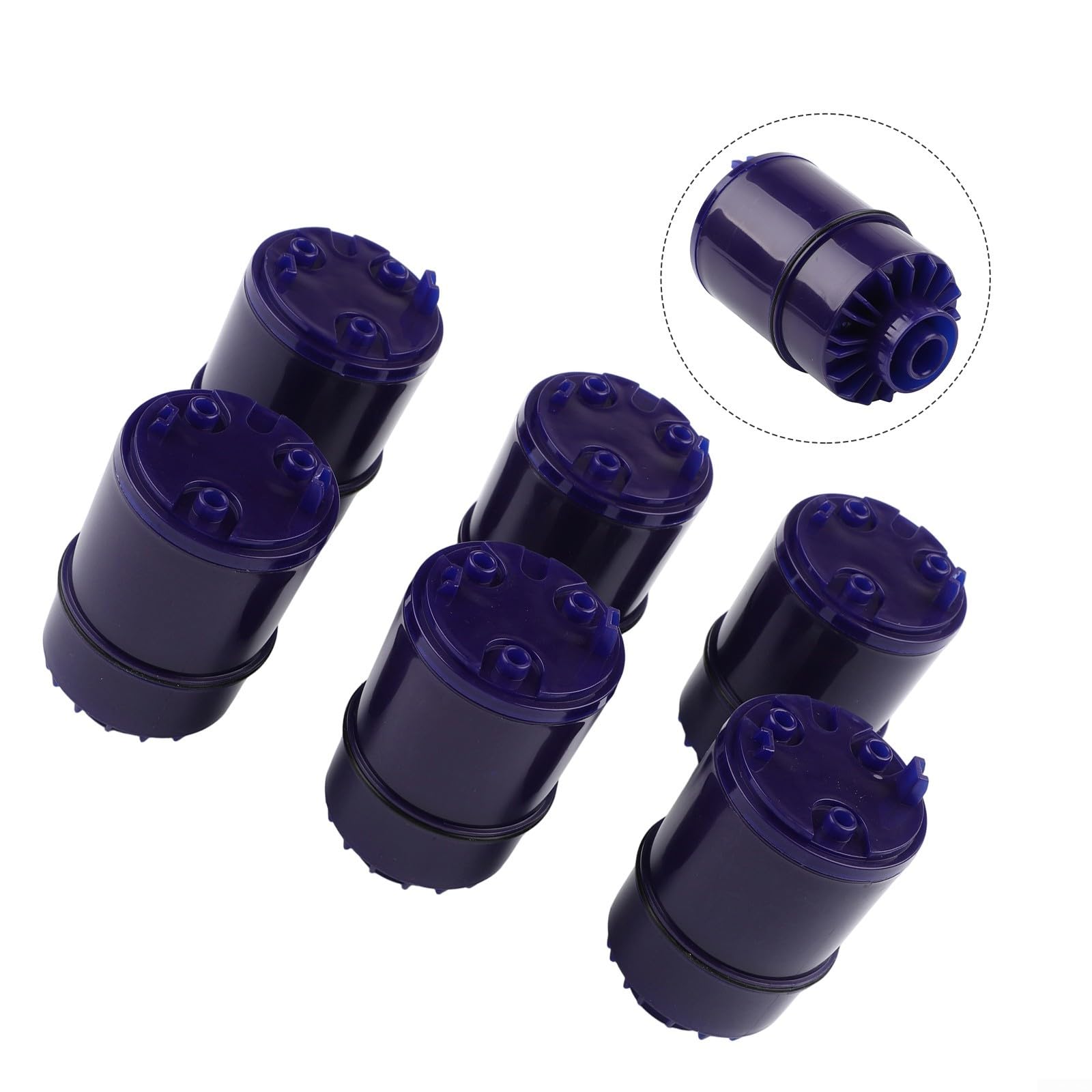 Lot de 6 cartouches de filtre à eau haute efficacité de rechange pour systèmes de robinet PUR - Filtration pure et sûre - Réduit les contaminants