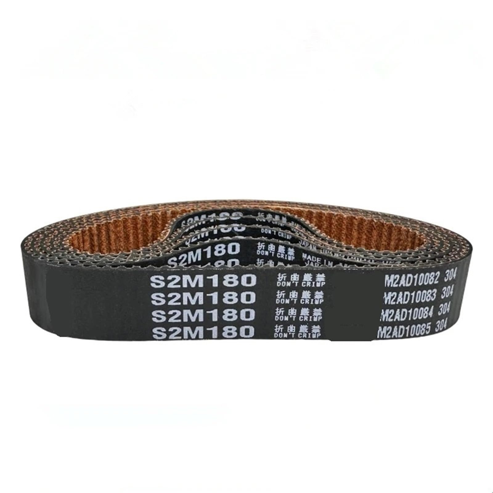 S2M90 S2M92 S2M94 S2M96 S2M98 SUPER Belt G herramientas de motor lijadora cinta de correr polea dientes circulares correa dentada de goma(S2M90,5pcs,3mm)