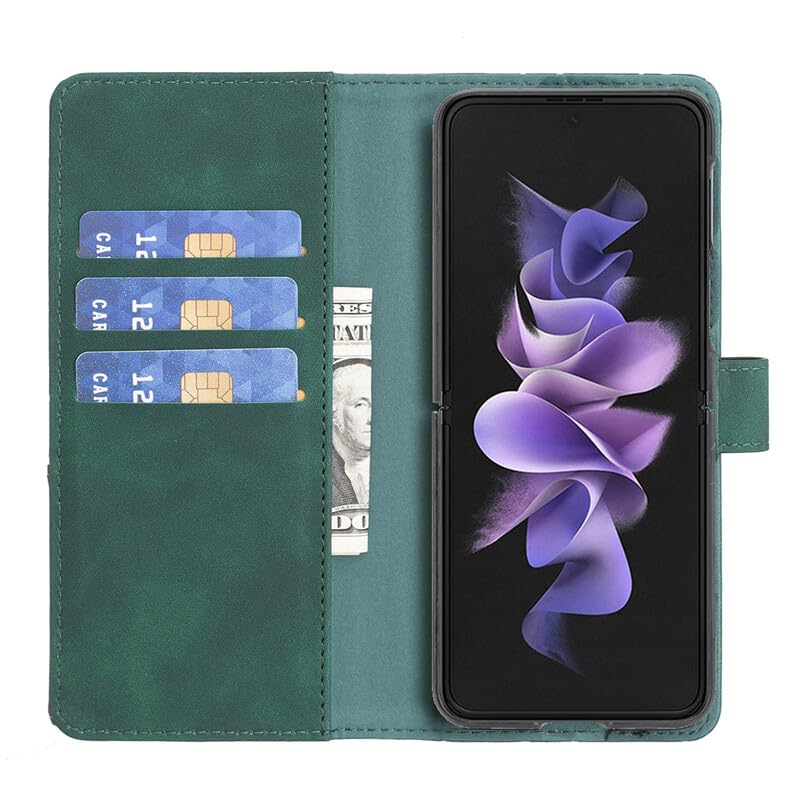 Étui Galaxy Z Fold 4 vert résistant pour protéger l'écran pliable