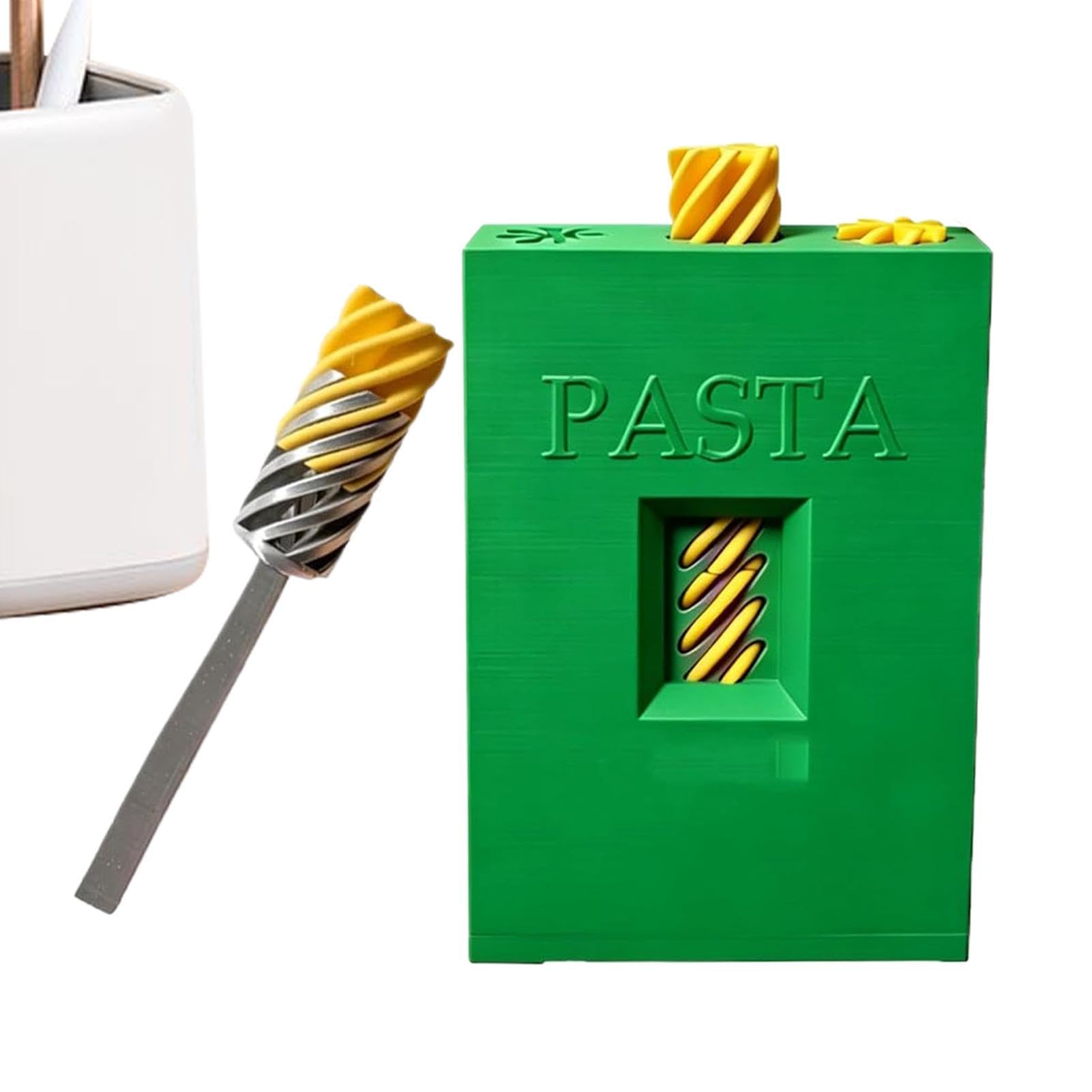 3D Printed Fidget Toys 3D Printed Pasta Play Set with Box Bowl Fork