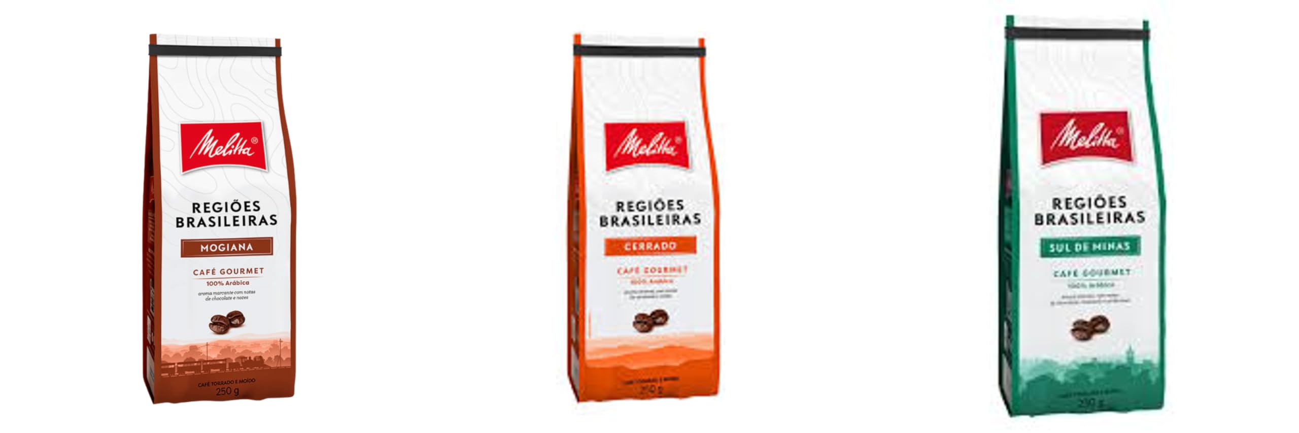 Melitta Café Gourmet Regiões Brasileiras, 100% Arábica, Mogiana