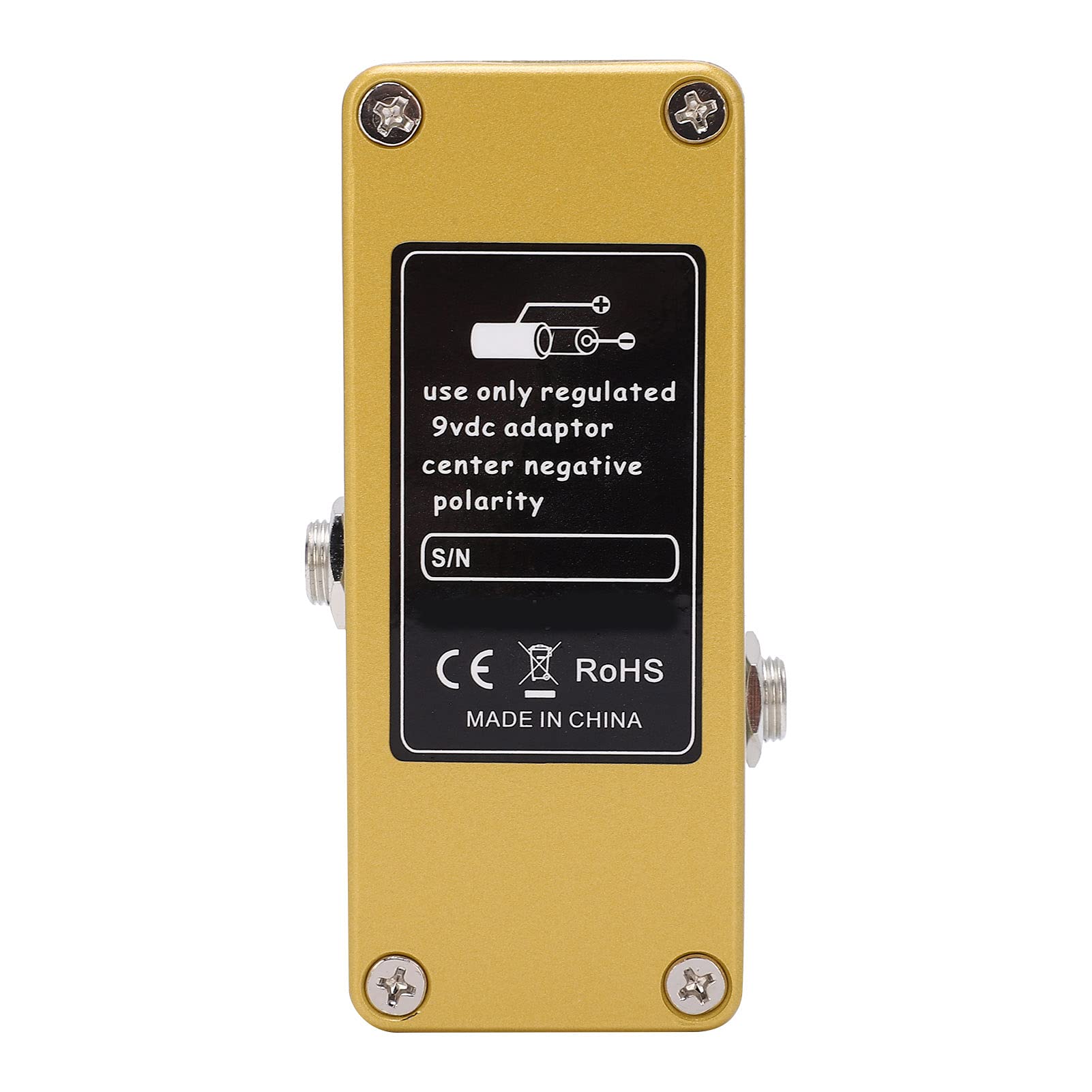 Efecto De Reducción De Ruido Carcasa De Efecto De Guitarra De Metal 26dB Pedal De Puerta De Ruido Supresor De Murmullo De Ruido Herramienta De Afinación De Guitarra Eléctrica Con Indicador LED