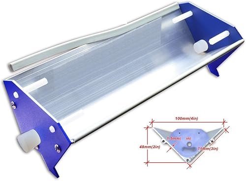 Miniatura 8 de INTBUYING Emulsión Scoop Coater Serigrafía de impresión Scoop Coater Aleación de aluminio 14 pulgadas de largo 4 pulgadas de ancho