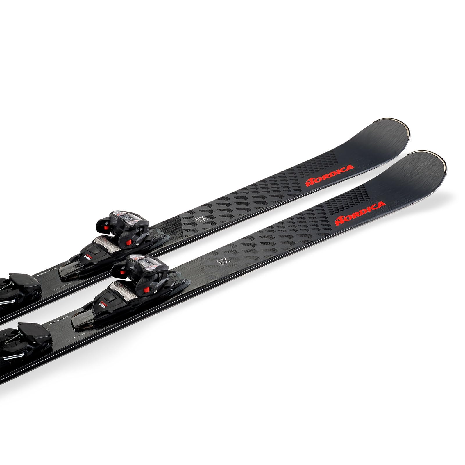 Amazon | Nordica メンズ Steadfast 85 DC FDT ブラック/レッド 安定
