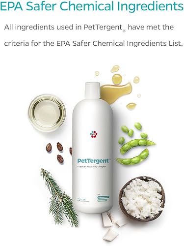 Miniatura 3 de Pet Parents PetTergent, Detergente Enzymatic para ropa para mascotas, 32 onzas, 32 cargas, removedor de manchas de mascotas y eliminador de olores
