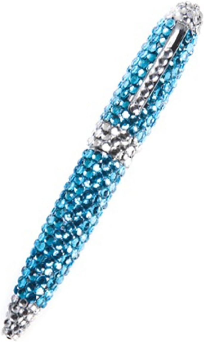 Rhinestone Pen (Light Blue)