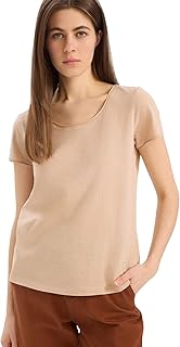 ديفاكتو طقم ملابس منزلية كاجوال للنساء بقصة عادية ورقبة دائرية ضيقة واكمام قصيرة، لون ازرق نيلي، مقاس XL