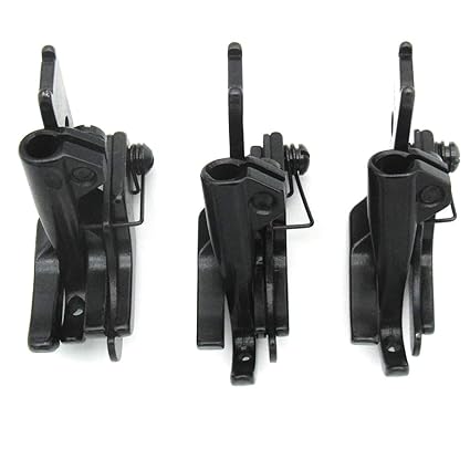 CKPSMS Brand -#KP-WFR3 /S585 1/8 +3/16+1/4 3SET FEET with Right Edge Guide Compatible with/Replacement for JUKI Brand CONSEW Brand Singer Brand Walking FEET Sewing (S585 1/8 +3/16+1/4)