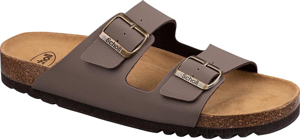 Scholl Men's Julien Sandal, Brown, 6.5 UK