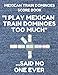 Mexican Train Dominoes Score Book: Score Pad of 100 Score Sheet Pages For Mexican Train Dominoes Games, 8.5 By 11 Inches, Funny Too Much Denim Cover