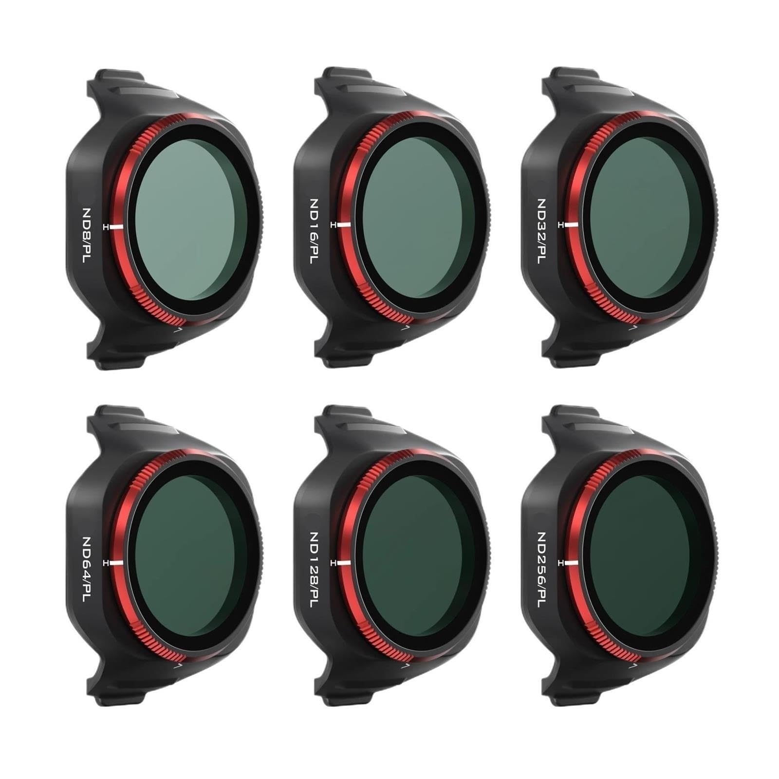 Set da 6 filtri ND/PL, compatibile con DJI, Mini 5 Pro