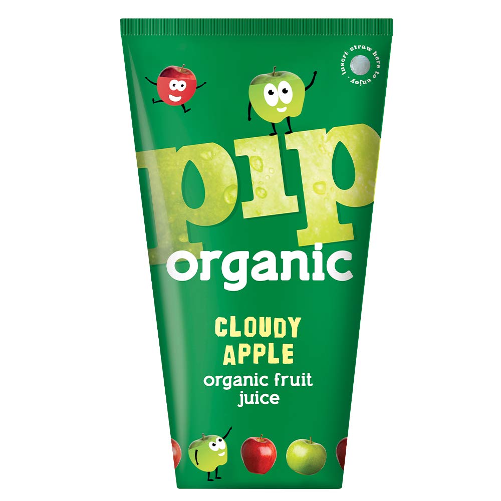 Pip Organic Cloudy Apple Juice Organic Fruit Juice 1 of Your 5 a Day Recyclable Packaging