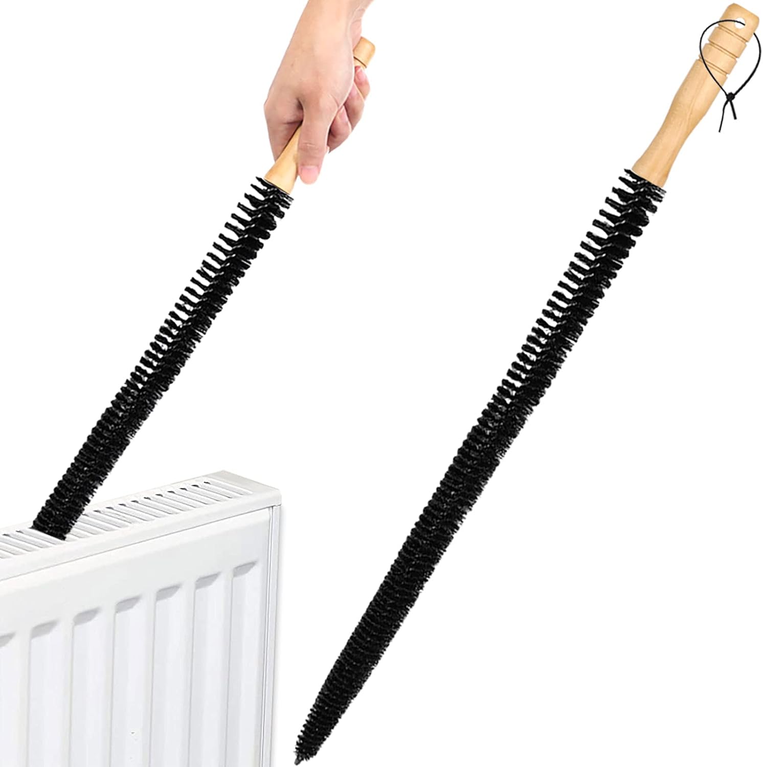 Sanggi Radiator Brush,Long Handle And Flexible Radiator Brush, Used To