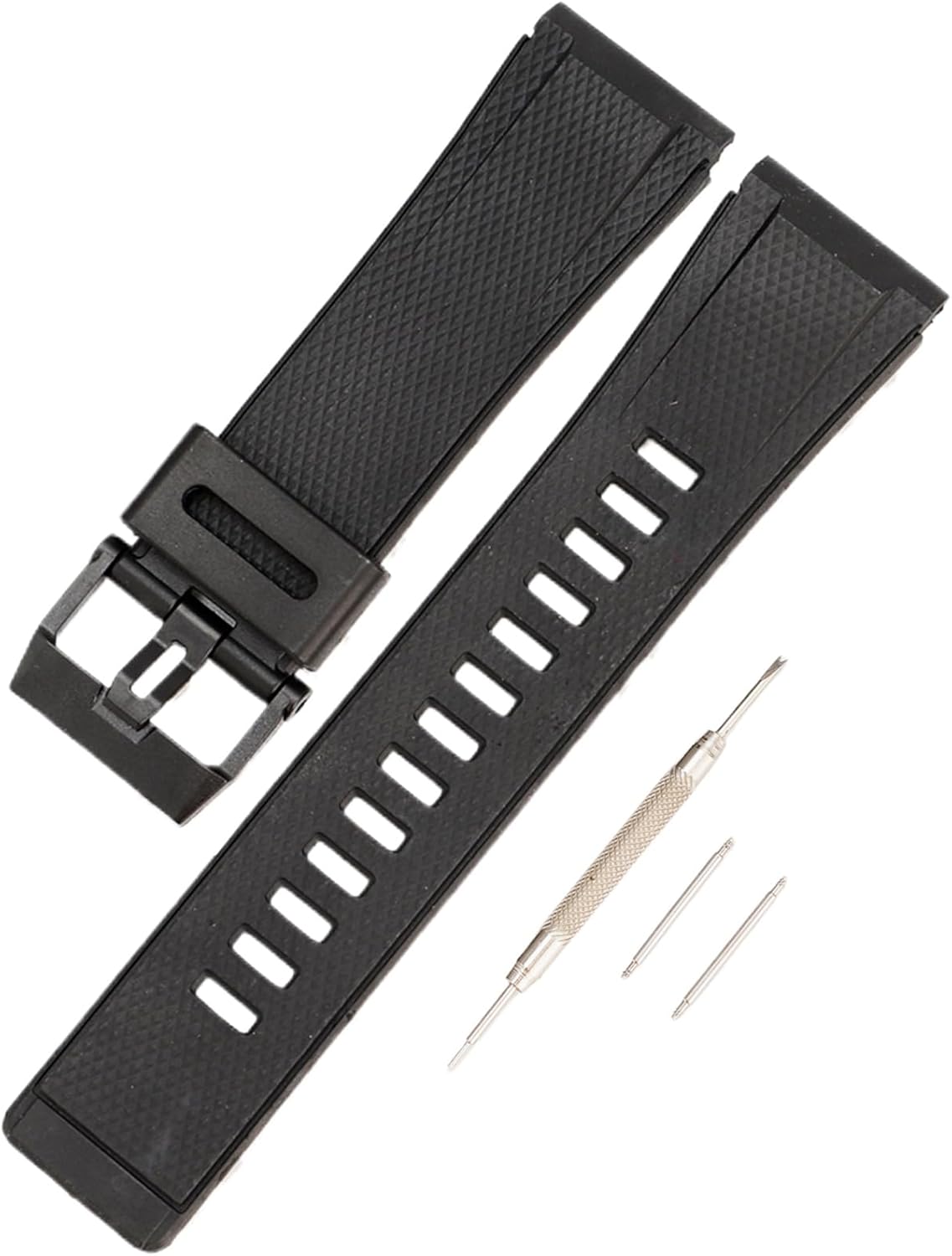 Waterproof Rubber Watch Strap Compatible with Casio Pro Trek GA2000 PRG600 PRW6600 PRG-650Y Men’s Sports Watch, Replacement watch bands for men