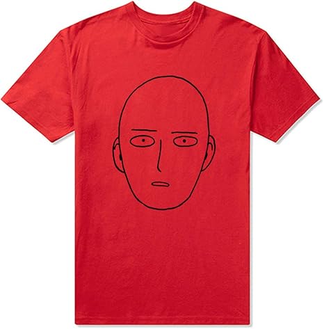 Amazon Co Jp ワンパンマン One Punch Man サイタマ 半袖tシャツ 豊富な5種類のカラー S 赤色 服 ファッション 小物