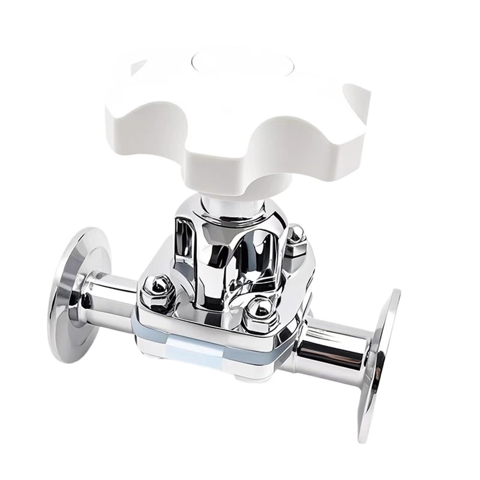 Vanne à membrane sanitaire Tri Clamp 1.5 pouce en acier inoxydable SS316L pour fluides purs
